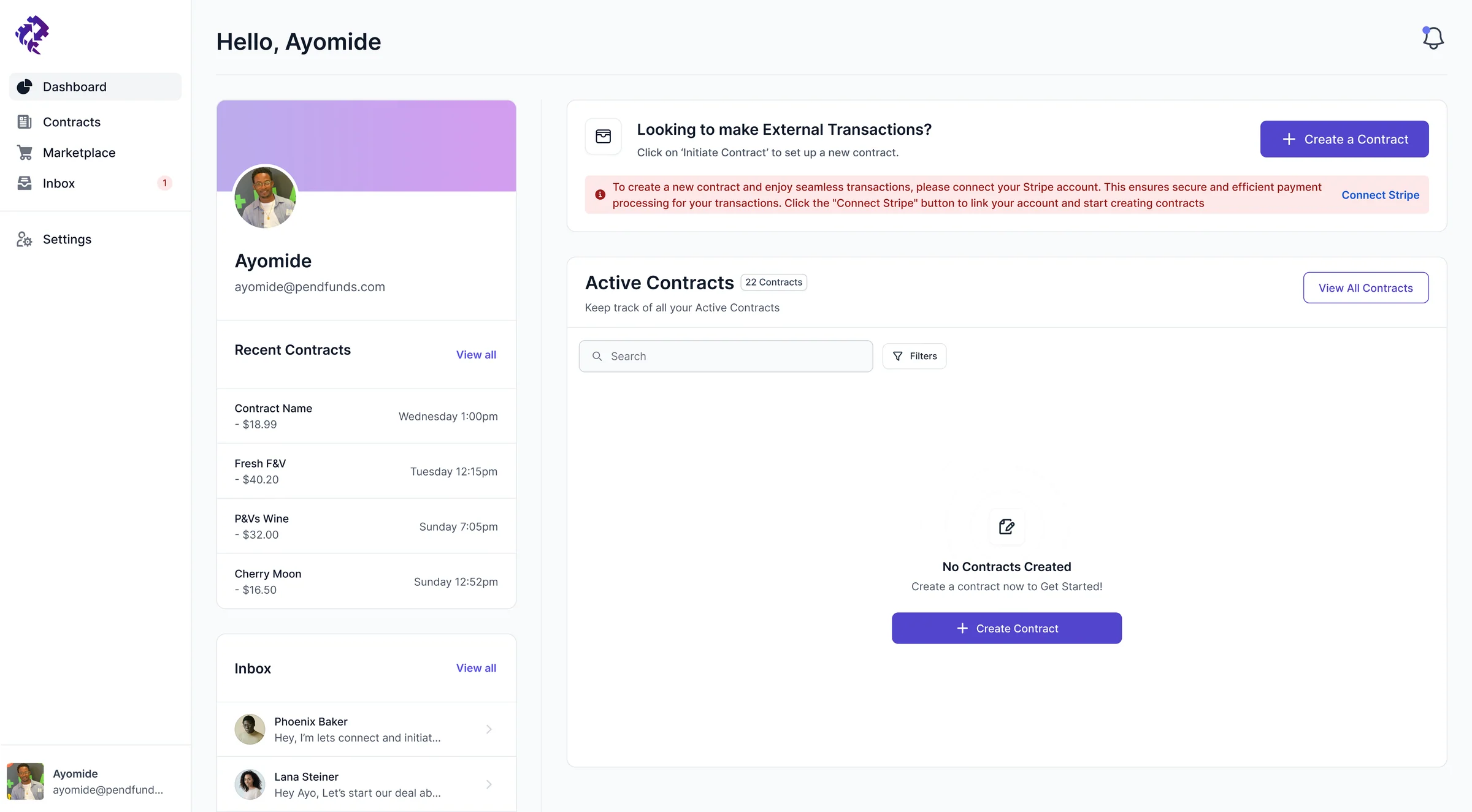 Set up payments