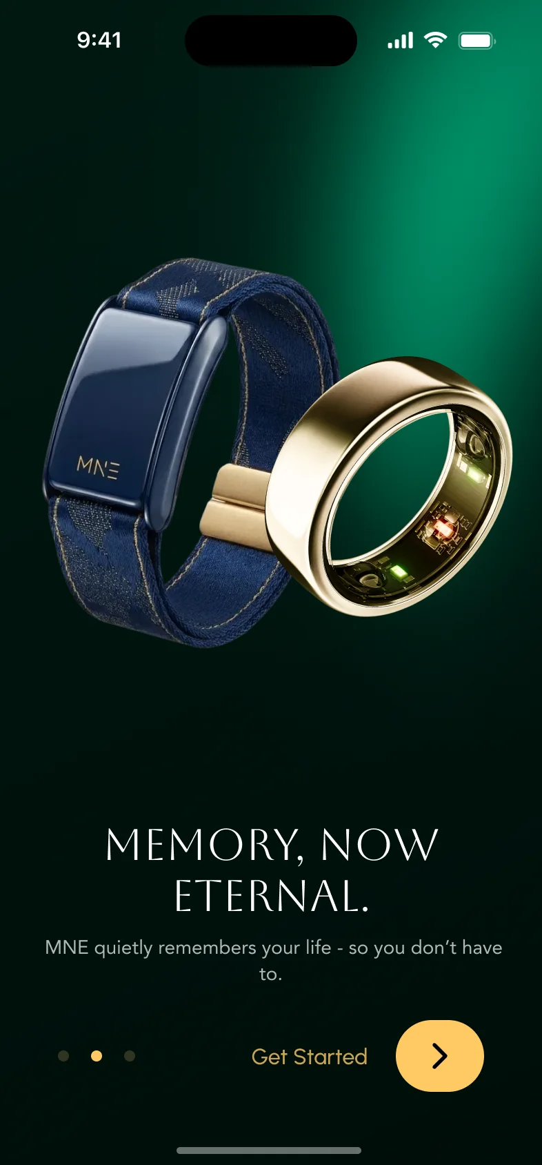 Memory, now eternal